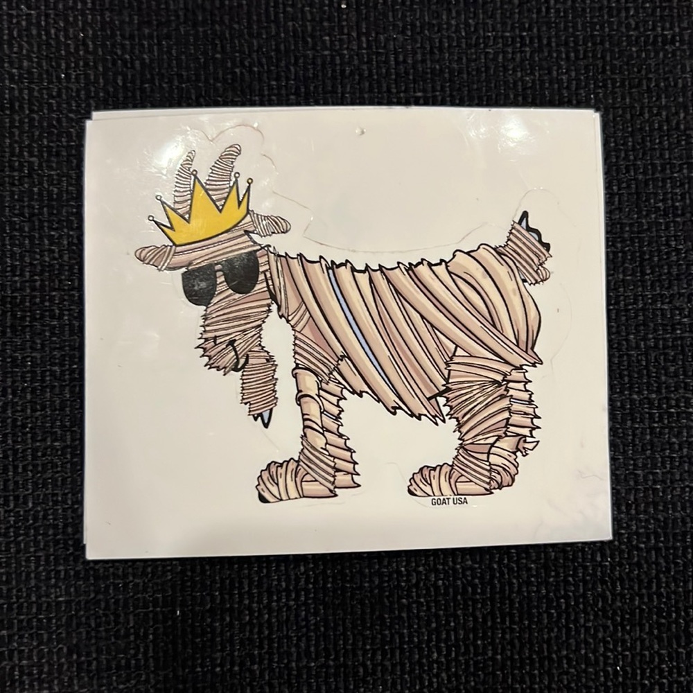 Goat USA - mummy sticker